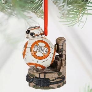 DisneyParks Star Wars BB8 Christmas Sketchbook Ornament Light-Up NWT